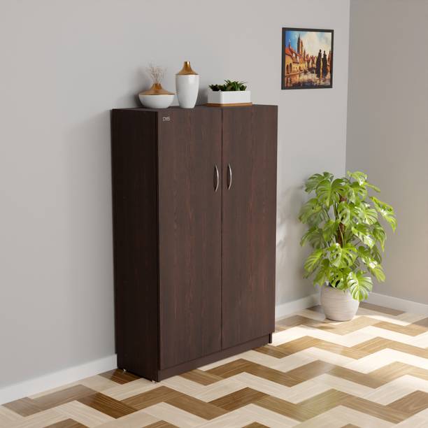 Das Adona MAX Wooden Almirah/Organizer for ClothesMultipurpose Almirah for Bedroom Engineered Wood 2 Door Wardrobe