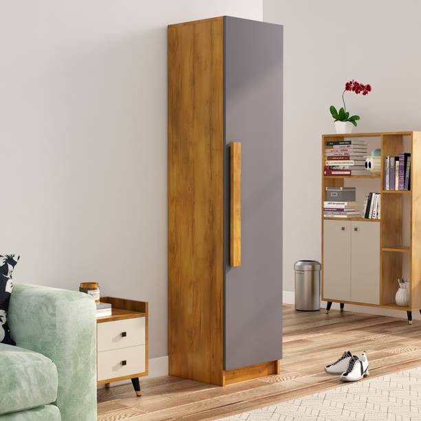 Hexa Red Engineered Wood 1 Door Wardrobe