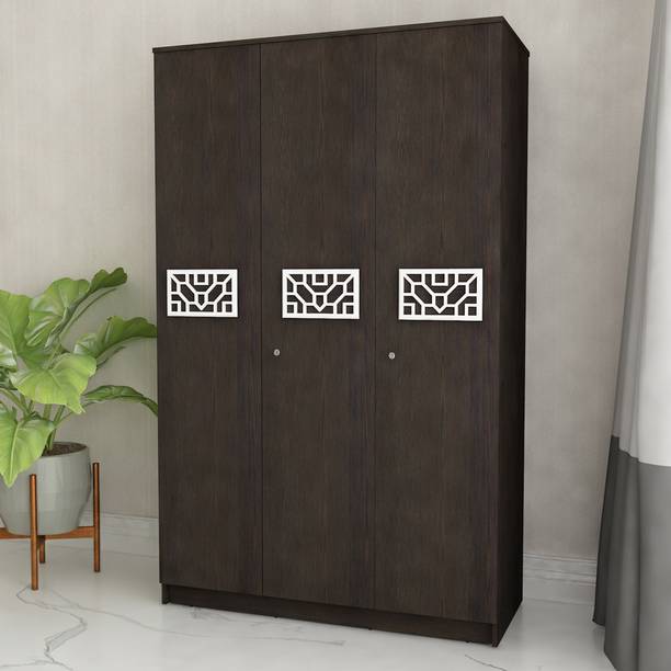 SIVOM Avant Multipurpose 3 Door Closet Engineered Wood 3 Door Wardrobe