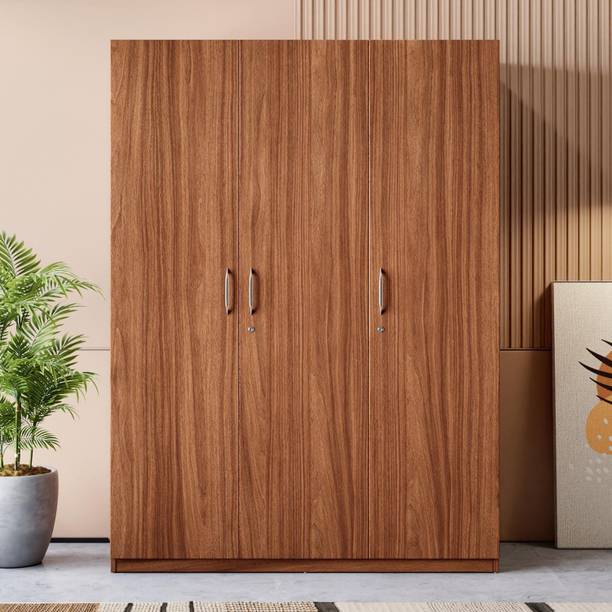 Godrej Interio Alina 800W Engineered Wood 3 Door Wardrobe