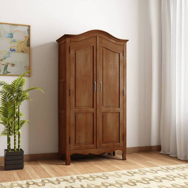 THE ATTIC Solid Wood 2 Door Wardrobe