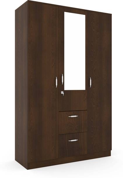 Nilkamal Mozart Engineered Wood 3 Door Wardrobe