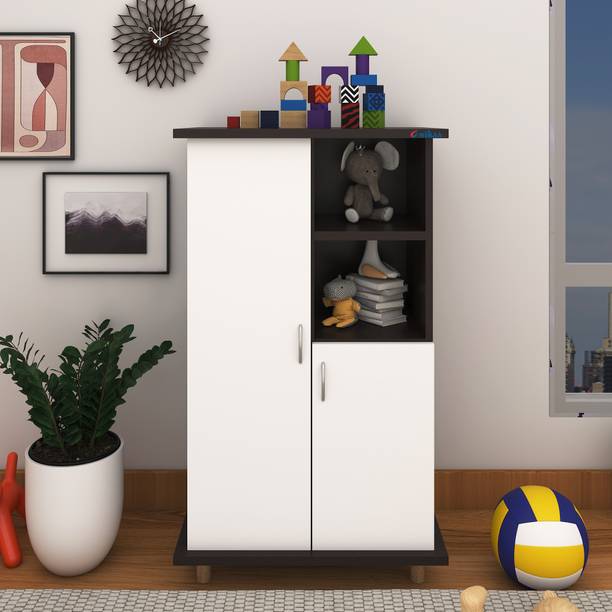 ANIKAA Wardrobe for Kids Engineered Wood 2 Door Wardrobe