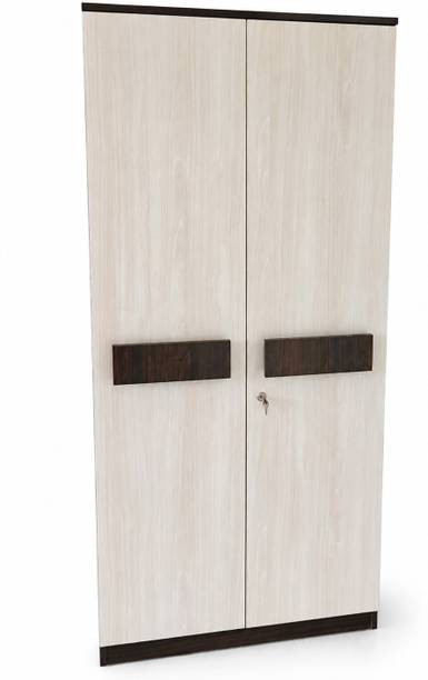 Woodarch Engineered Wood 2 Door Wardrobe