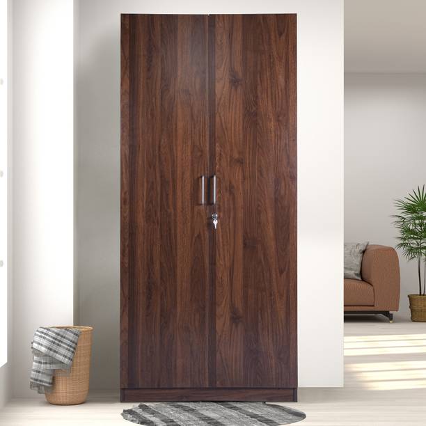 GUDSMITH W2CE Engineered Wood 2 Door Wardrobe