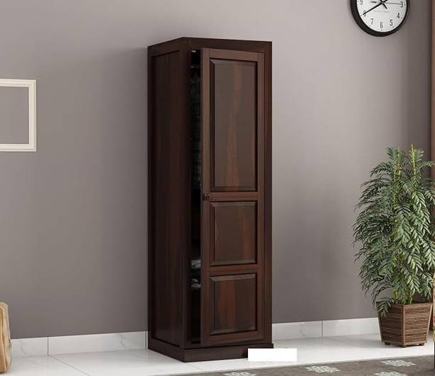 THE HOME HEAVEN INTERIOR Solid Wood 1 Door Wardrobe