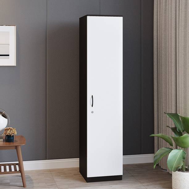 Home Full Engineered Wood 1 Door Wardrobe