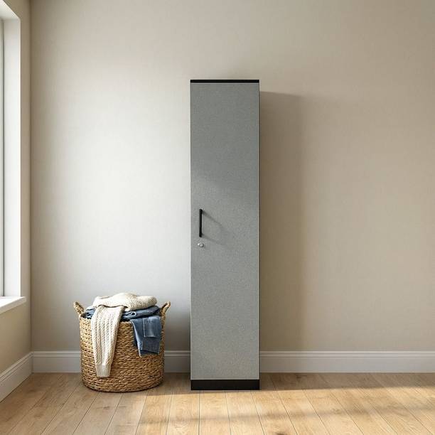 Home Full Eric Engineered Wood 1 Door Wardrobe
