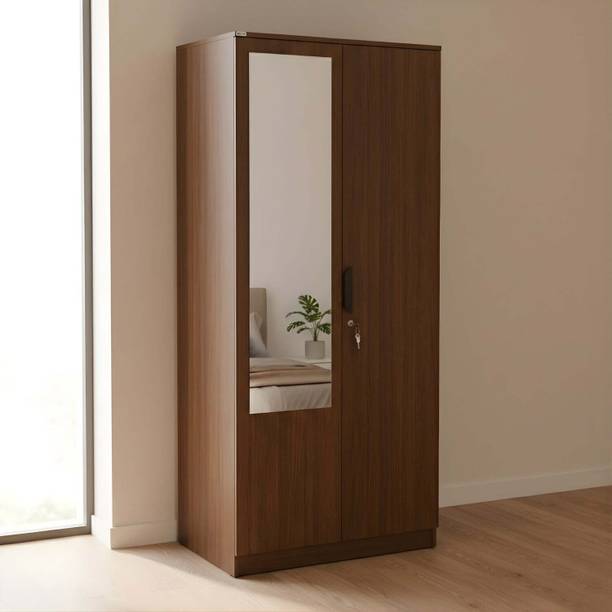 Nilkamal Milford Engineered Wood 2 Door Wardrobe