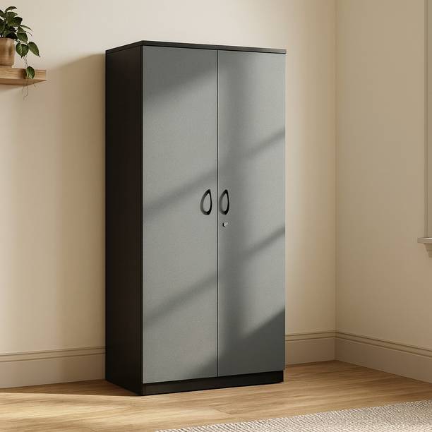 Home Full Eric Engineered Wood 2 Door Wardrobe