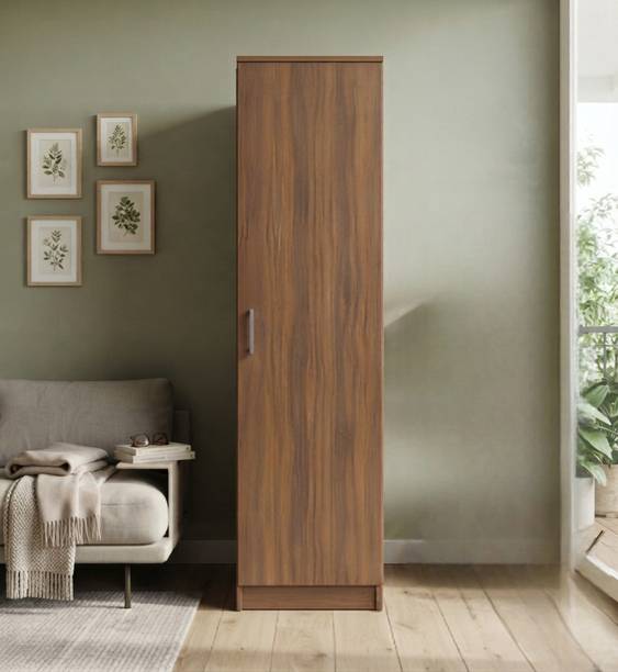 Flipkart Perfect Homes Compact Single-Door Wardrobe | Multipurpose Home Storage Unit Engineered Wood 1 Door Wardrobe
