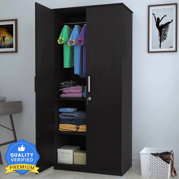 Flipkart Perfect Homes Julian Engineered Wood 2 Door Wardrobe