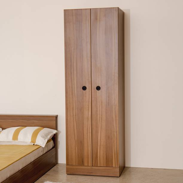 lussomobily Engineered Wood 2 Door Wardrobe