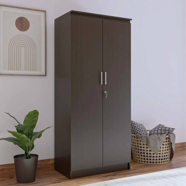 NEUDOT MONO Engineered Wood 2 Door Wardrobe