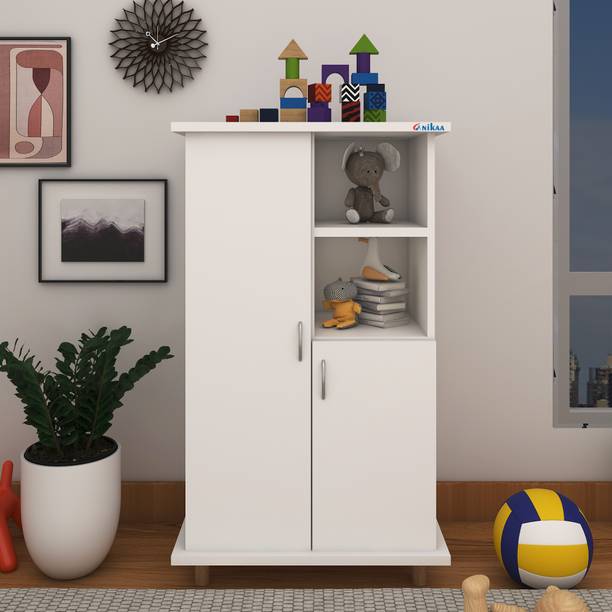 ANIKAA Closet Engineered Wood 2 Door Wardrobe