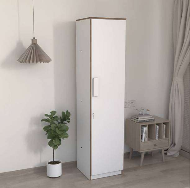 DST CRAFT Engineered Wood 1 Door Wardrobe
