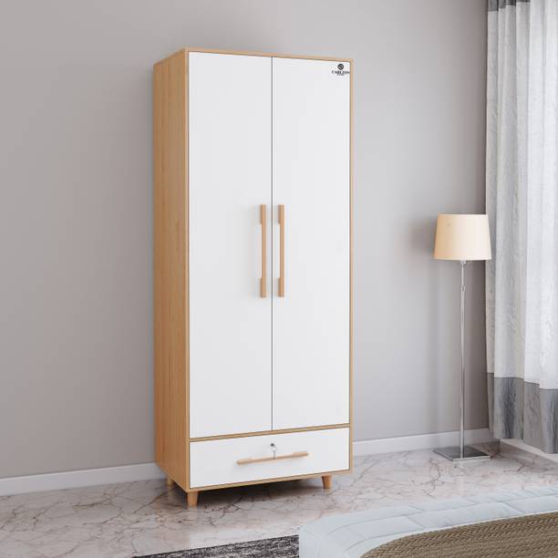 CARLTON LONDON Charlotte Engineered Wood 2 Door Wardrobe