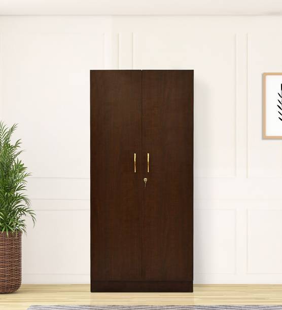 Outkraft Wardrobe Furniture for Clothes,Cupboard Wooden Almirah for Bedroom Engineered Wood 2 Door Wardrobe