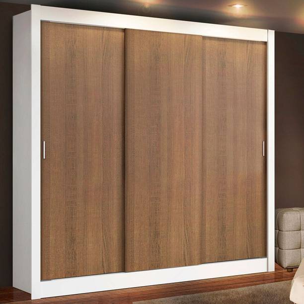Madesa Engineered Wood 3 Door Wardrobe