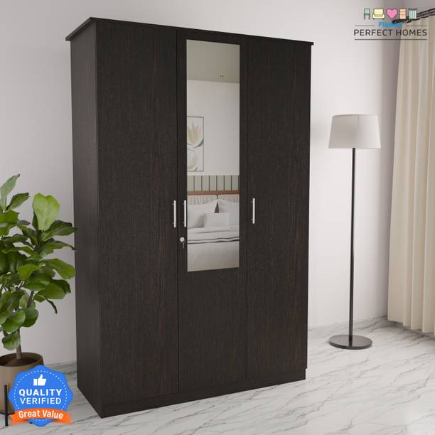 Flipkart Perfect Homes Julian Engineered Wood 3 Door Wardrobe