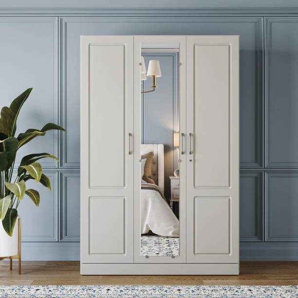 Wakefit Tyrian Engineered Wood 3 Door Wardrobe
