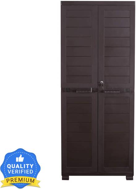 cello Canton, Cloths Hanging Rod, Plastic 2 Door Almirah