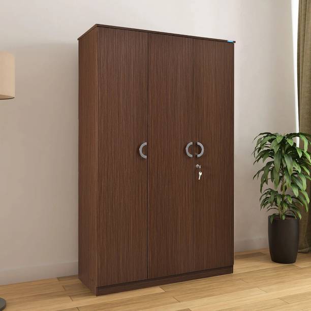 Nilkamal Massif Engineered Wood 3 Door Wardrobe