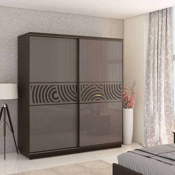 SPACEWOOD Engineered Wood 2 Door Wardrobe