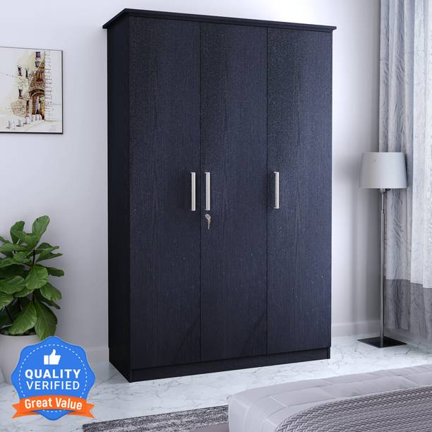 Flipkart Perfect Homes Julian Engineered Wood 3 Door Wardrobe