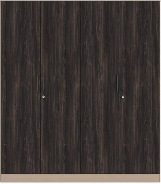 Wakefit Cashmere Plus Engineered Wood 4 Door Wardrobe