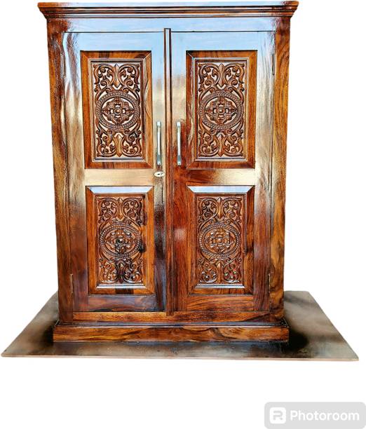 HITESH alimrah Solid Wood 2 Door Almirah