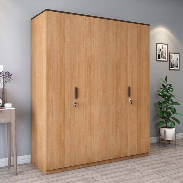 Nilkamal Milford Engineered Wood 4 Door Wardrobe