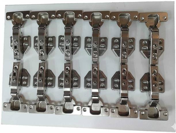 Maan ELENZA soft closing hinges pak of 12pis Metal 6 Door Wardrobe