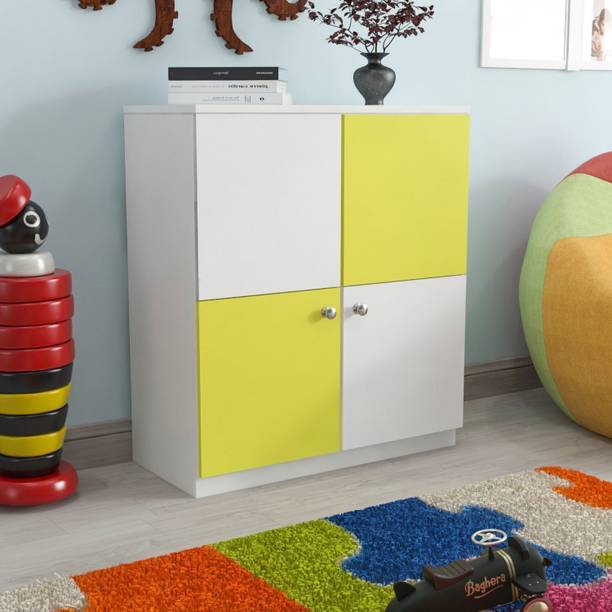 Floresta Wud Engineered Wood Wardrobe/Almari For Bed Room/ Kids Room . Engineered Wood 2 Door Wardrobe