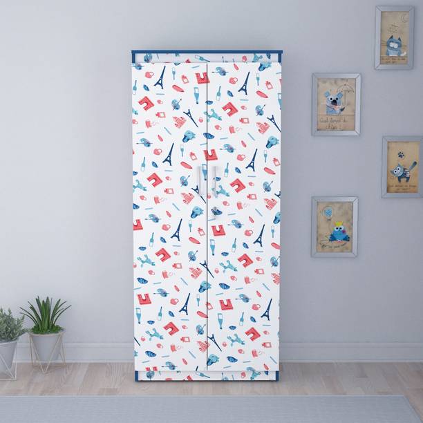 WOODYOU Engineered Wood 2 Door Wardrobe