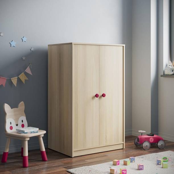 Wakefit Frostipop - Without Drawer Engineered Wood 2 Door Wardrobe