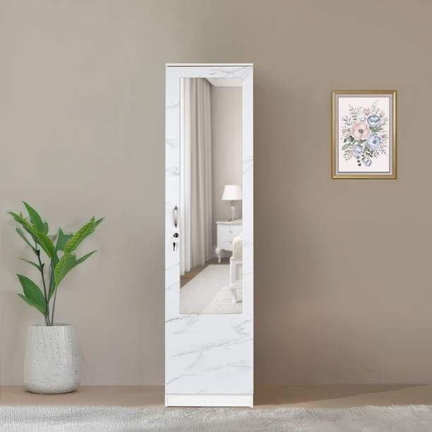 Nilkamal Marbito Engineered Wood 1 Door Wardrobe