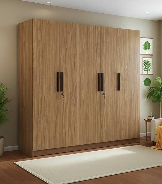 Trevi Mustang (Almirah/Almari) Engineered Wood 5 Door Wardrobe