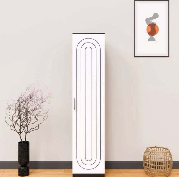 DST CRAFT Engineered Wood 1 Door Wardrobe