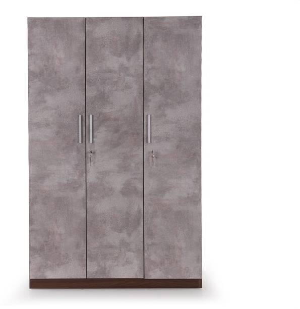 Durian Claudia Engineered Wood 3 Door Wardrobe
