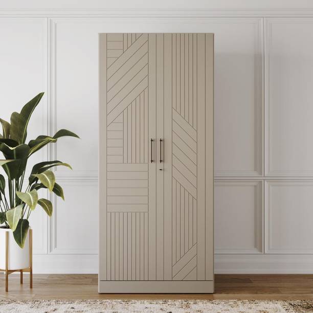 Wakefit Tyrian Engineered Wood 2 Door Wardrobe
