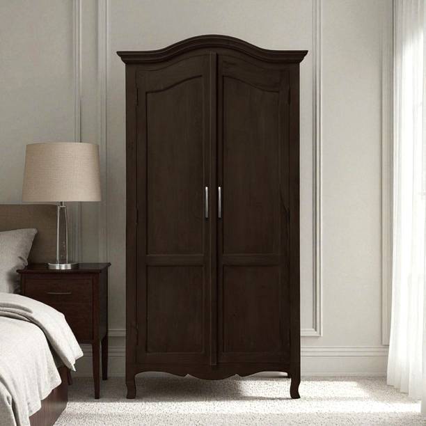 THE ATTIC Solid Wood 2 Door Wardrobe
