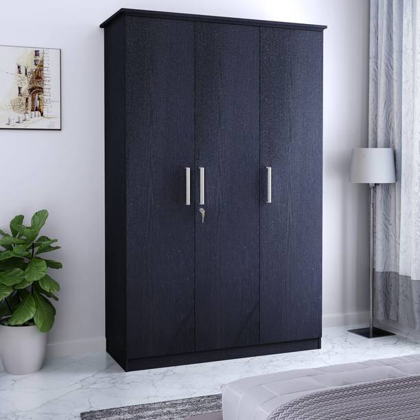 Flipkart Perfect Homes Julian Engineered Wood 3 Door Wardrobe