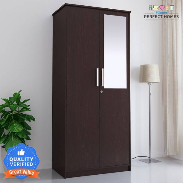 Flipkart Perfect Homes Julian Engineered Wood 2 Door Wardrobe