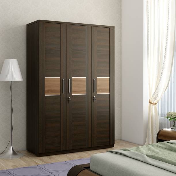 SPACEWOOD AMAZON Engineered Wood 3 Door Wardrobe