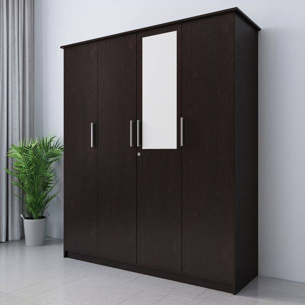 Flipkart Perfect Homes Julian Engineered Wood 4 Door Wardrobe