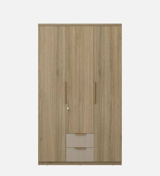 SPACEWOOD VERTA Engineered Wood 3 Door Wardrobe
