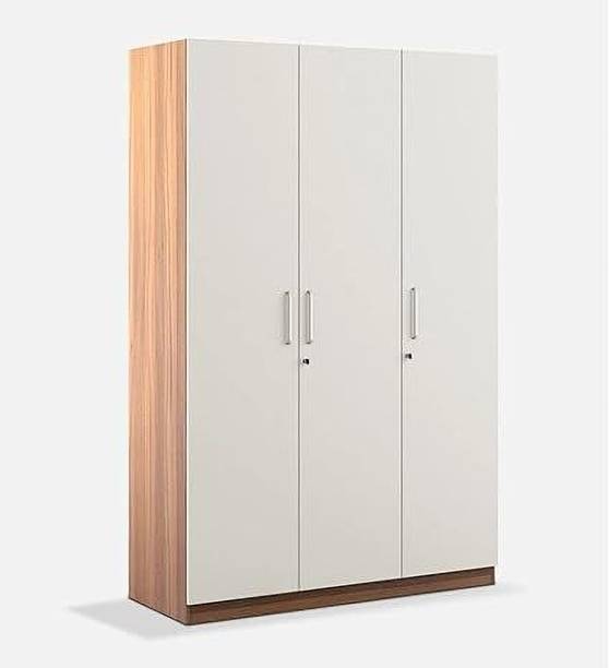CASPIAN Wooden Almirah for Clothes and Stacking space -Home Furniture Storage Engineered Wood 3 Door Wardrobe