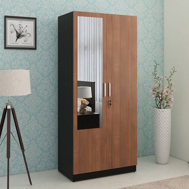 SPACEWOOD Phoenix Engineered Wood 2 Door Wardrobe