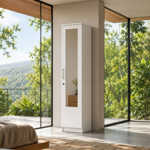 Wakefit Hunor Engineered Wood 1 Door Wardrobe